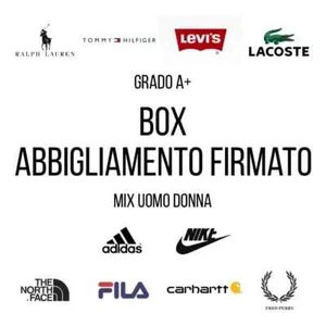 KILOBOX ABBIGLIAMENTO FIRMATO AL KG STOCK VESTITI NIKE ADIDAS RALPH CARHARTT A+ - Foto 1 di 10