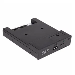 SFR1M44-U100K Black 3.5" Floppy Disk Drive to USB emulator Simulation 1.44MB - Bild 1 von 5