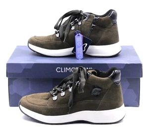 CAPRICE Damen Sneaker Grün Leder Wildleder Mid-Top Stiefeletten NEU 2. WAHL - Bild 1 von 22