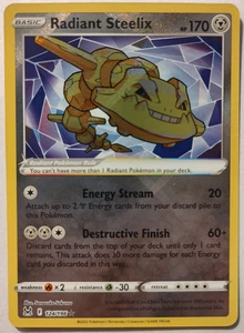 Radiant Steelix 124/196 Swsh11: Lost Origin Holo - Bild 1 von 2