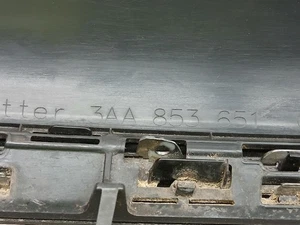 3AA853651 226666 front grille for VOLKSWAGEN PASSAT VARIANT (3C5) ADVANCE 2005 - Picture 1 of 7