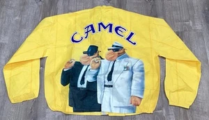Camel Cigarettes Joe Camel Tyvek Zip Up Windbreaker Jacket XL - Picture 1 of 10