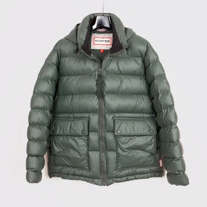Giacca Hunter Puffer taglia L uomo verde scuro invernale rivestita nylon - Foto 1 di 8