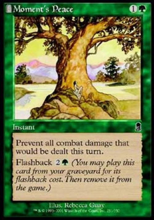 MTG English Moment's Peace NM Foil Odyssey - Image 1 of 1