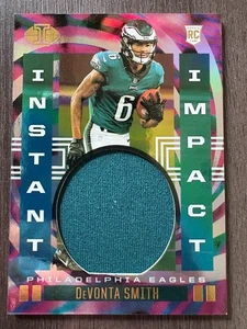 2021 Panini Illusions DeVonta Smith Instant Impact Jersey Relic Patch Rookie RC - Bild 1 von 2