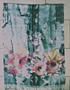 Damen Schal,florales Muster,170 cm x 66 cm,Polyester - Bild 1 von 1