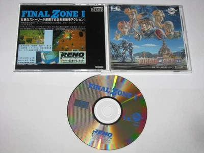 Final Zone II 2 PC Engine CD-ROM Japan import US Seller - Image 1 of 4