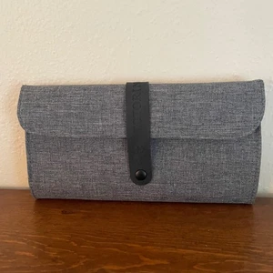 Victorinox kompakte Kulturbeutel Reisetasche für Herren grau gebraucht, in einwandfreiem Zustand klein dünn leicht - Bild 1 von 10