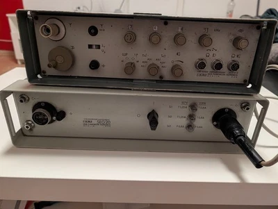 VEB Funkwerk Köpenick SEG15D + SEG20 Netzgerät DDR, aus Nachlass, ungetestet - Bild 1 von 4