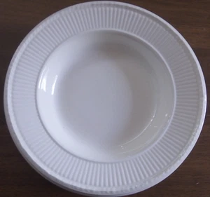 Wedgwood Etruria Barlaston Edme Marfil 3 Cuencos de Sopa 8" S5 - Imagen 1 de 2