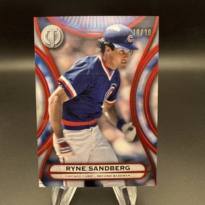 /10 Topps Tribute Ryne Sandberg Chicago Cubs 2025 - Imagen 1 de 4