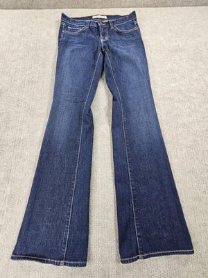 J Brand Jeans Womens 25 Blue Dark Wash Bootcut Flare Stretch Denim Made USA - Image 1 of 4