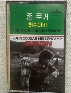 JOHN COUGAR MELLENCAMP-Scarecrow Korean Import Cassette - Picture 1 of 5