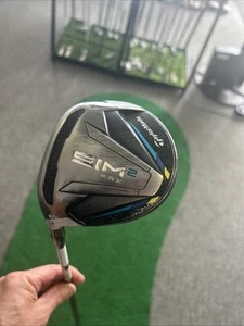 Left Hand Women TaylorMade SIM 2 MAX 15* 3 Wood Graphite Ladies Flex Golf Club - Picture 1 of 19