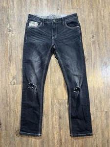 Jeans Diesel Niños 12Y Niño Waykee-J EE. UU. Regular Pierna Recta Azul Oscuro Envejecido - Imagen 1 de 8