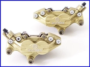 DUCATI M1000Sie Brembo 4POT Caliper Set 65mm 748 749 996 998 999 SS900ie S4 S4R - Picture 1 of 10