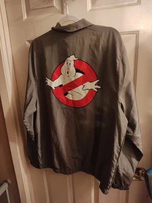 Ghostbusters Windbreaker Jacket Men's Large Lootwear Exclusive Lootcrate Zip Up - Image 1 of 2