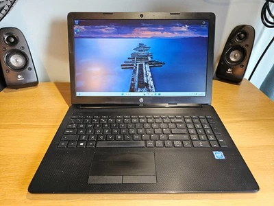 15" HP 15-da0072na Celeron N4000 1.1GHz 4GB 120GB FHD Black Windows 11 Laptop - Image 1 of 4