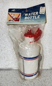 De colección Challenger Bicicleta Botella de Agua Bicicleta Marco Montaje NOS Rojo Blanco Azul - Imagen 1 de 7