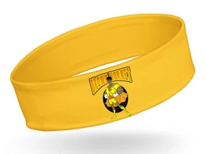 Headband 70's Animated Black TV Sitcom Superhero The Brown Hornet Unisex Sports - Picture 1 of 7