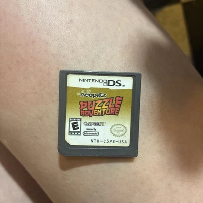 Nintendo DS Neopets Puzzle Adventure Tested & Working Cartridge Only Capcom 2008 - Image 1 of 3