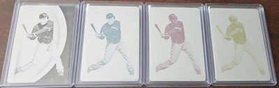2016 Panini Immaculate Todd Frazier 1/1 Printing Plate Set (All 4) - Image 1 of 4