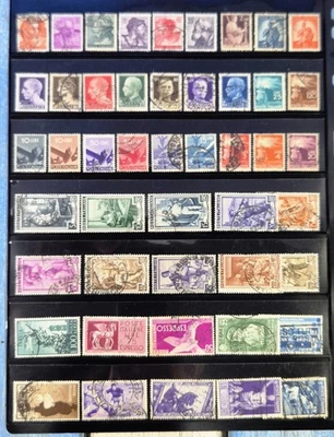 Vintage ITALIAN Cultural Daily Stamp Mix from ITALY - 43 Stamps - Sold as Seen H - Image 1 of 2