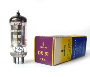 1R5/DK91 SIEMENS NOS BELGIUM Tube Röhre Lampe TSF 진공관 真空管 Valvola Valve Valvula - Picture 1 of 1