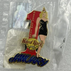 Pin Hard Rock Café San Juan Feliz Año Nuevo 2002 Enero - Imagen 1 de 3