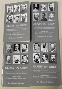 Glory in Grey Volumes 1 - 4 by Dr Edward R DeVries SC 2004 Self Published VG - Picture 1 of 14