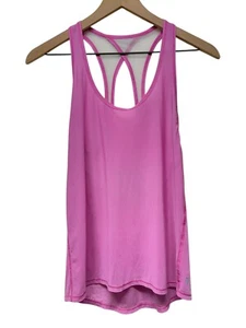 Lululemon Tranquil Tank Top Womens Size 6 Pink Mesh Panels Athletic Workout Gym - Picture 1 of 4