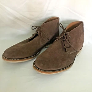 Clarks Brown Suede Mens Desert Style Ankle Chukka Boots Sz 10.5 M - Picture 1 of 17