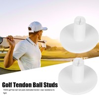 Tees Practice Tool Golf Tees Holder Pin shape Rubber Tees Stand Golf Tees