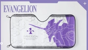 Evangelion Unit 01 Car Aluminum Sunshade Standard 130cm x 68cm NEW From JAPAN - Picture 1 of 5