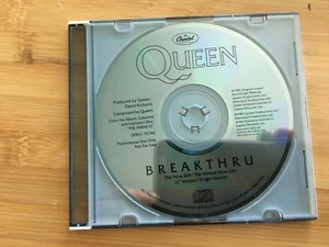 QUEEN - Breakthru - PROMO CD SINGLE DPRO 79746 UNPLAYED 1989 - Picture 1 of 2