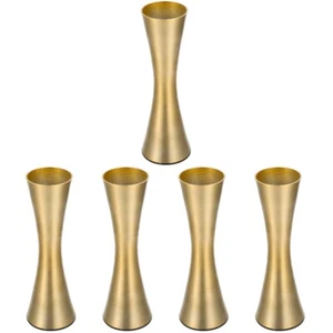 5 Pieces Metallvase -Ornamente Blumenvase Aus Aluminium Blumenvasen Dekorativ - Bild 1 von 12