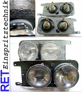 Scheinwerfer HELLA Satz rechts & links VW Scirocco Typ 53 Original überholt - Picture 1 of 3