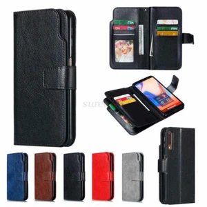 2023 New For Samsung S21 S20 S10 S9 S8 S7 Wallet Flip Leather Phone Case Cover - Picture 1 of 17