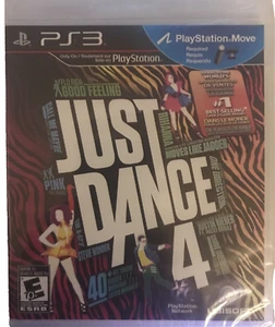 Just Dance 4 PS3 PlayStation 3 PS3 Move Required Factory Sealed Video Game Gamer - Picture 1 of 2