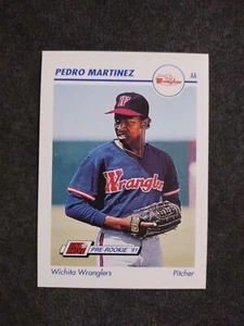 Tarjeta de béisbol 1991 Line Drive Pedro Martinez #613 Wichita Wranglers pre-novato - Imagen 1 de 3