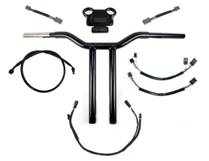 Kit de manillar Street Bob MX-T barras ABS 12-16" para Harley Streetbob 2018-2022 EE. UU. - Imagen 1 de 11