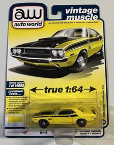 Dodge Challenger T/A 2022 Auto World 1970 "Banana" - Imagen 1 de 2