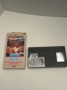 Jim Henson Mother Goose Stories VHS Tape 1988 Play Along Video Muppets Kids RARE - Picture 1 of 6