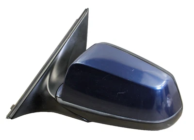 09-15 ESPEJO RETROVISOR IZQUIERDO LADO CONDUCTOR BMW F01 F02 740I 750LI 750I PUNTO CIEGO AZUL Foto 1 de 4