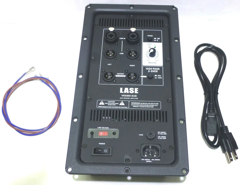 LASE VRX 600-SUB Power Amplifier Convert Your Passive Sub into an Active Speaker - Image 1 of 4