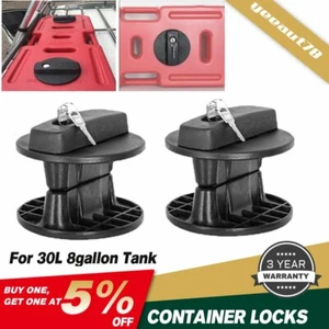 Gas Container Lock Fuel Mounting Bracket Lock Holder For Polaris RZR 30L 8Gal - Picture 1 of 8
