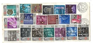Malta ( Definitive Issue ) 1965 Set of 19 Stamps on FDC Check Scans No Returns - Picture 1 of 2