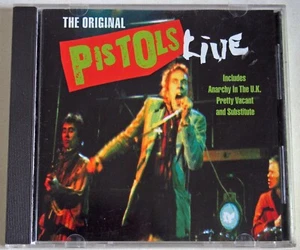 THE SEX PISTOLS / THE ORIGINAL PISTOLS LIVE 1976 / CD RECEIVER / HALLMARK 1985 - Bild 1 von 2