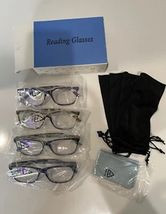 Sigvan Damen Lesebrille 4 Paar Mehrfarbig 2,50 Stärke Neu Damen  - Bild 1 von 8