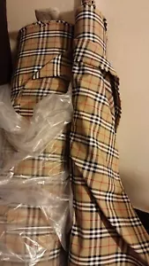 50cm Tartan CHECK Plaid Designer look cotton Fabric 150 cm wide - Picture 1 of 1